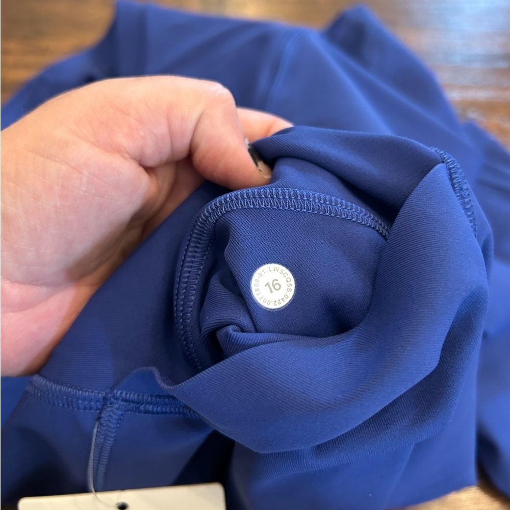 NWT Lululemon Swift Speed High Rise Tights Pockets Leggings Psychic Blue HTF 16 - Picture 9 of 16